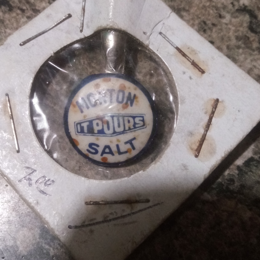 Vintage Morton Salt advertisement